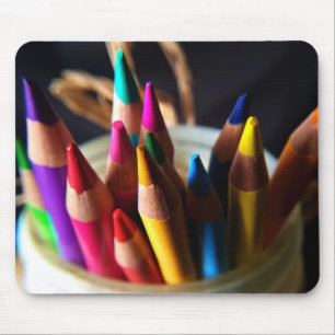 Colored Pencil Mousepad by Julie
