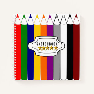 Colored Pencil Sketch Notebook