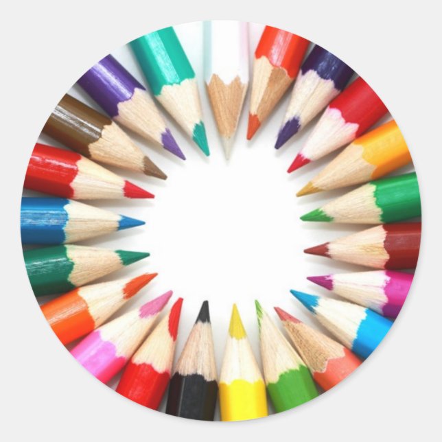 Colored Pencil Stickers (Front)