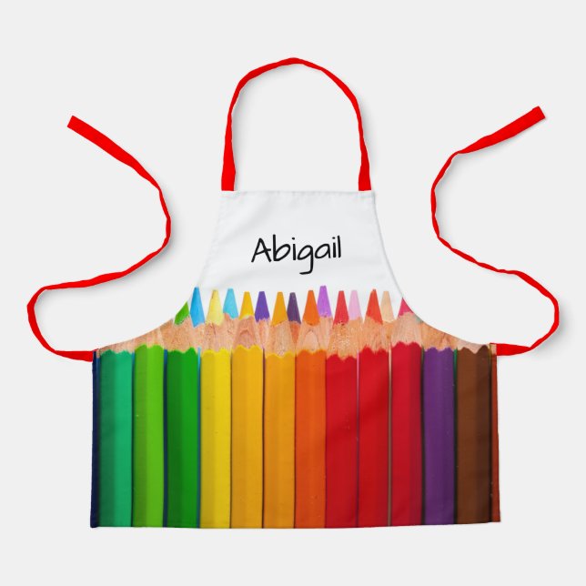 Colored pencils apron (Front)
