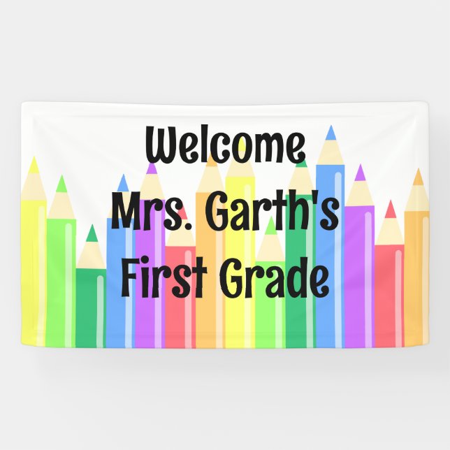 Colored Pencils  Banner (Horizontal)