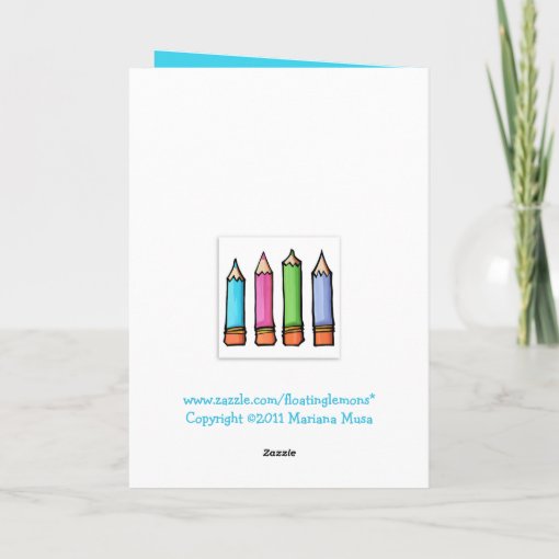Colored Pencils Birthday Card | Zazzle