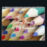 Colored Pencils Calendar<br><div class="desc">Colored Pencils Calendar. Customize by selecting your desired 12 month date range.</div>