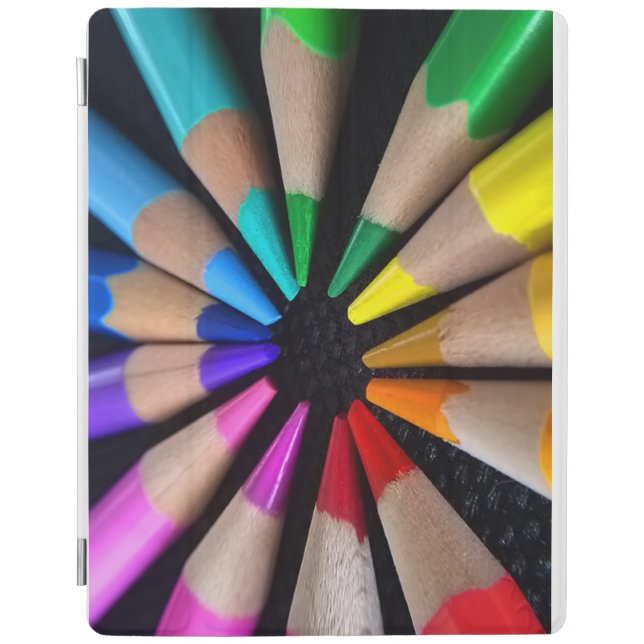 Colored Pencils IPad Cover (Front)