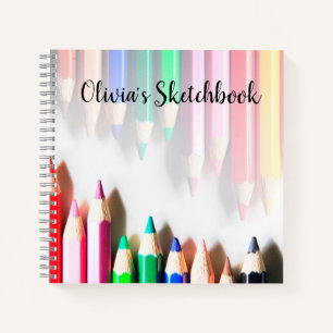 Colored Pencils Notebook