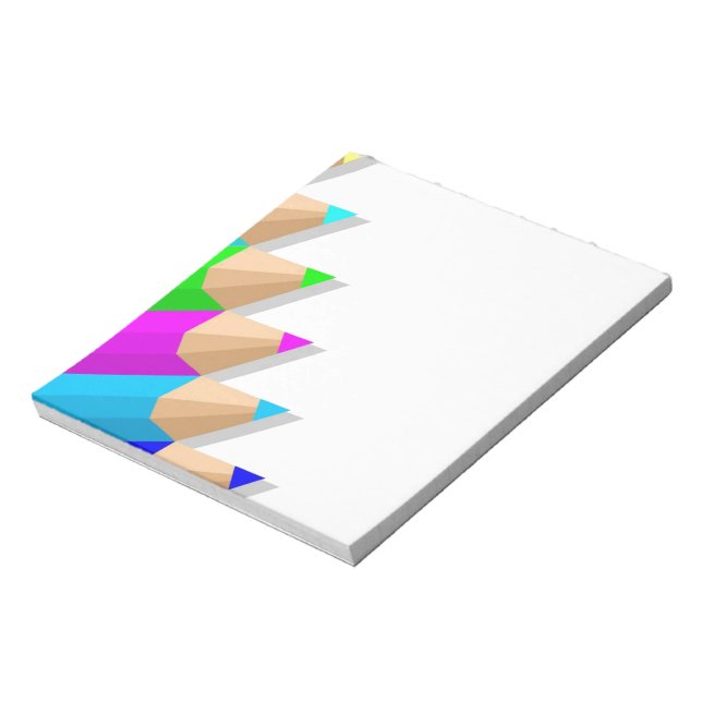 Colored Pencils Notepad (Rotated)