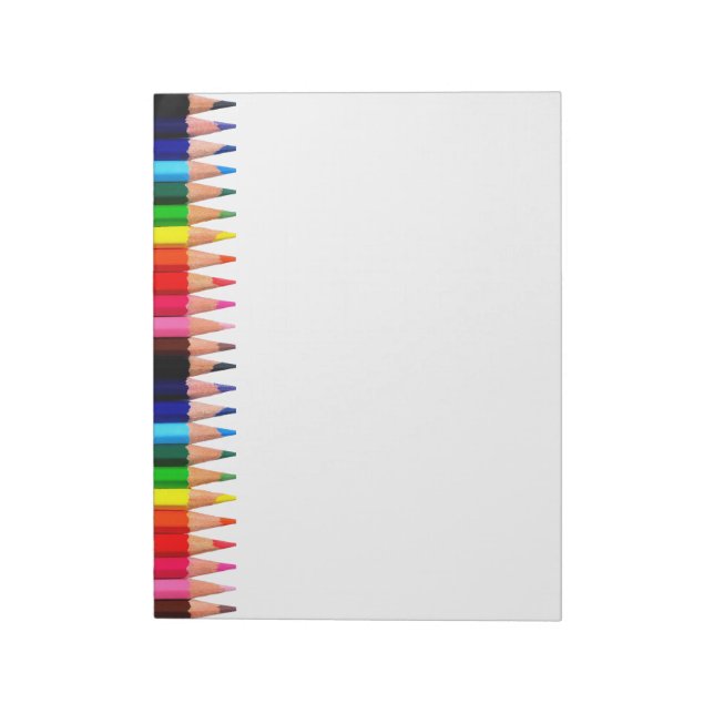 Colored Pencils Notepad (Rotated)