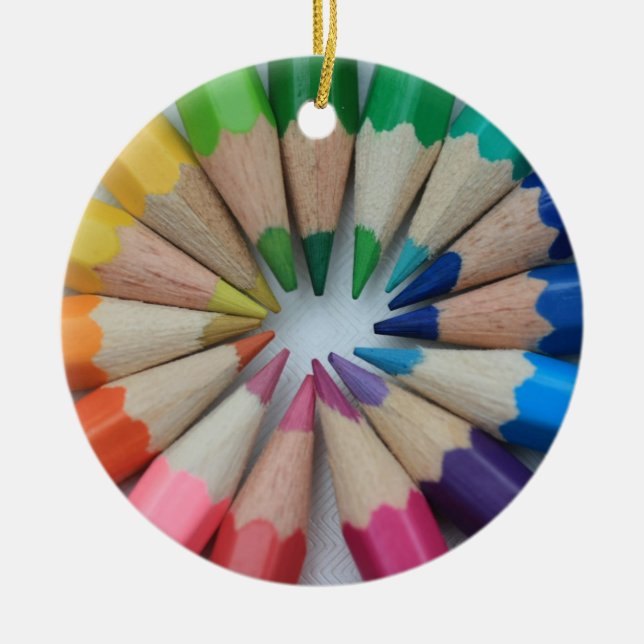 Colored Pencils ornament (Front)