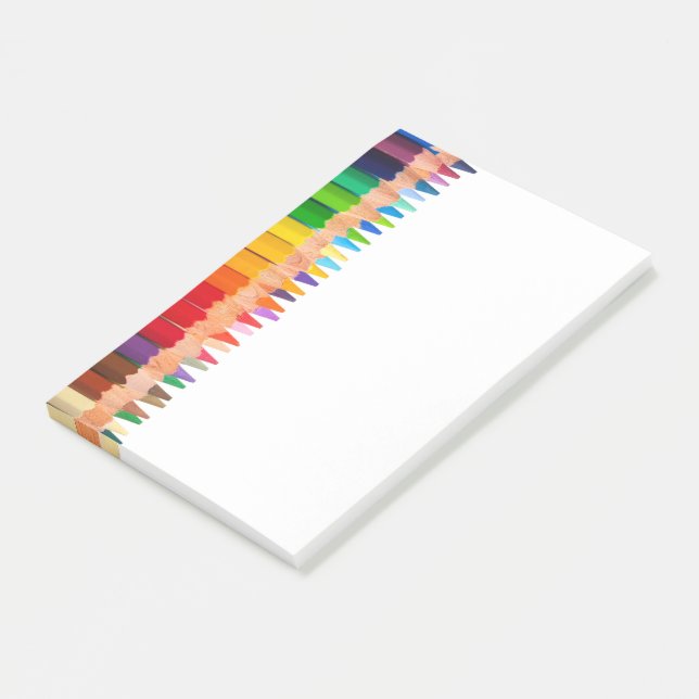 Colored Pencils Post-it Notes (Angled)