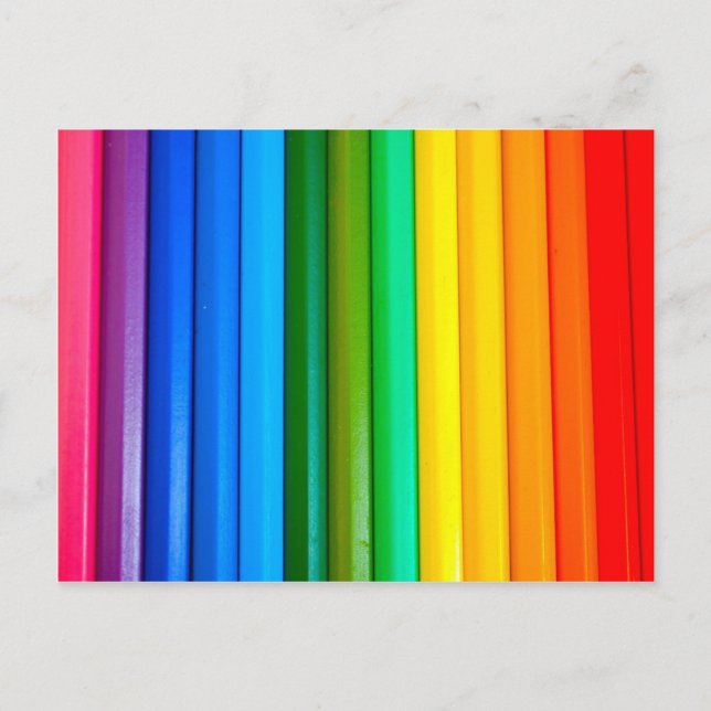 Colored pencils postcard (Front)