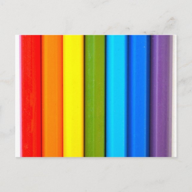 Colored Pencils postcard (Front)