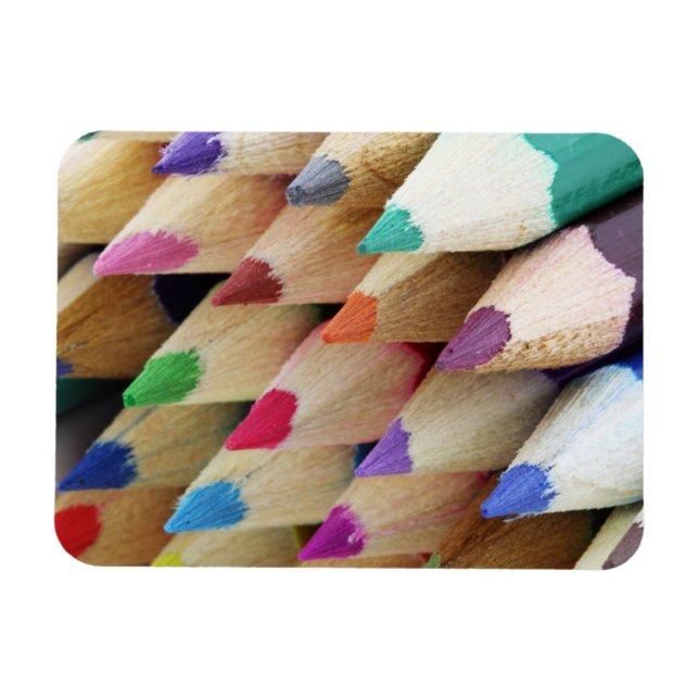 Colored Pencils Premium Magnet (Horizontal)