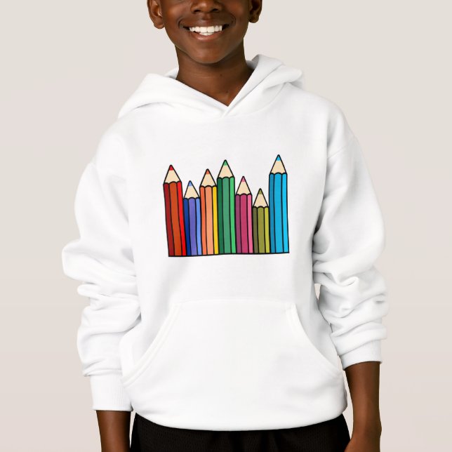 Colored Pencils Sweatshirt (Front)
