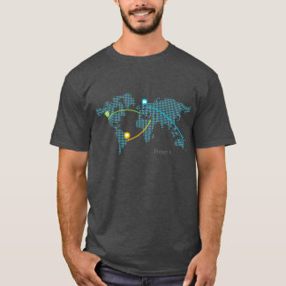 Colored Project Fi - Blue T-Shirt