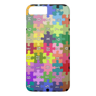 Colored puzzle iPhone 8 plus/7 plus case