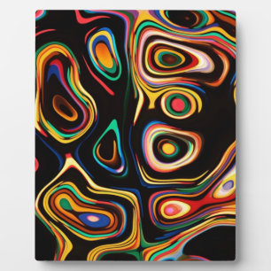 Colored Rainbows Plaque