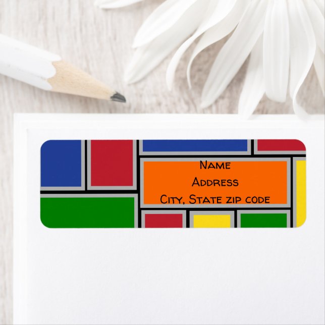 Colored Rectangles Label (Insitu)