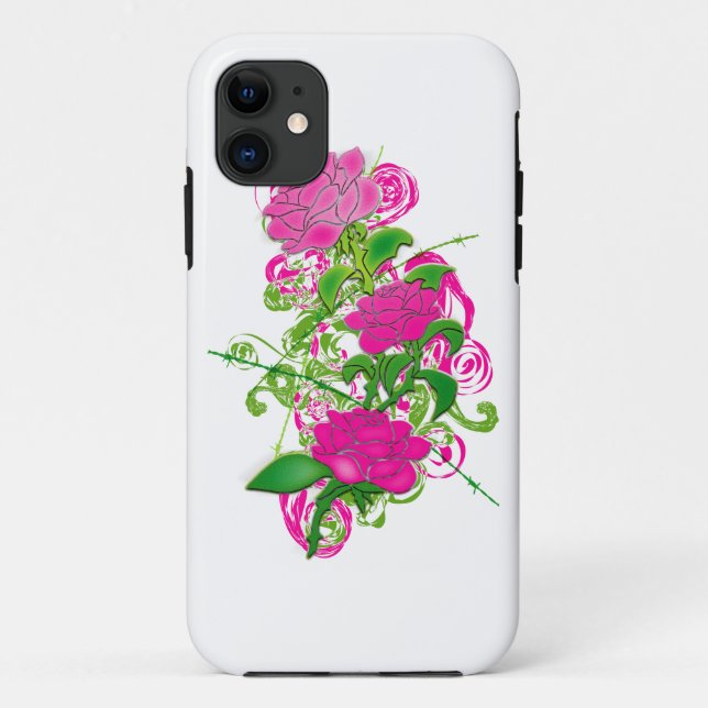 Colored_Roses Case-Mate iPhone Case (Back)
