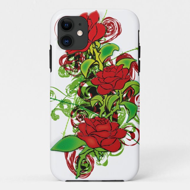 Colored_Roses Case-Mate iPhone Case (Back)