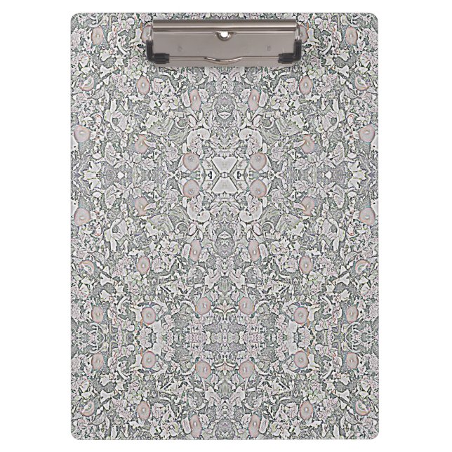 Colored Shapes Pattern Clipboard (Front)