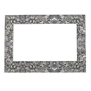 Colored Shapes Pattern Magnetic Frame