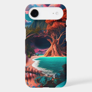 Colored skull head iPhone 17 air case