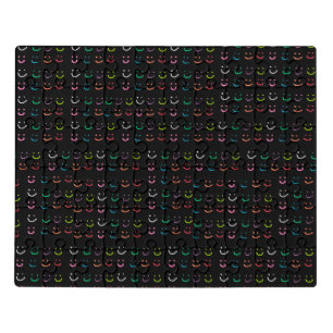 Colored smiles jigsaw puzzle