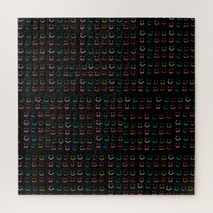 Colored smiles jigsaw puzzle
