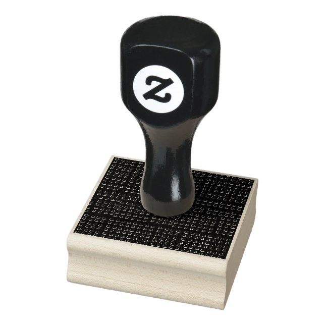 Colored smiles rubber stamp (Stamp)