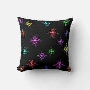 Colored Spark Lightning Pillow