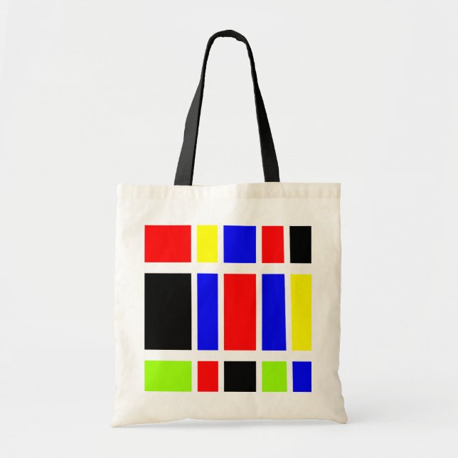 Colored Squares 03 Tote Bag (Front)