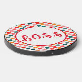 Colored Squares Fun Pattern Wireless Charger (Front 2)