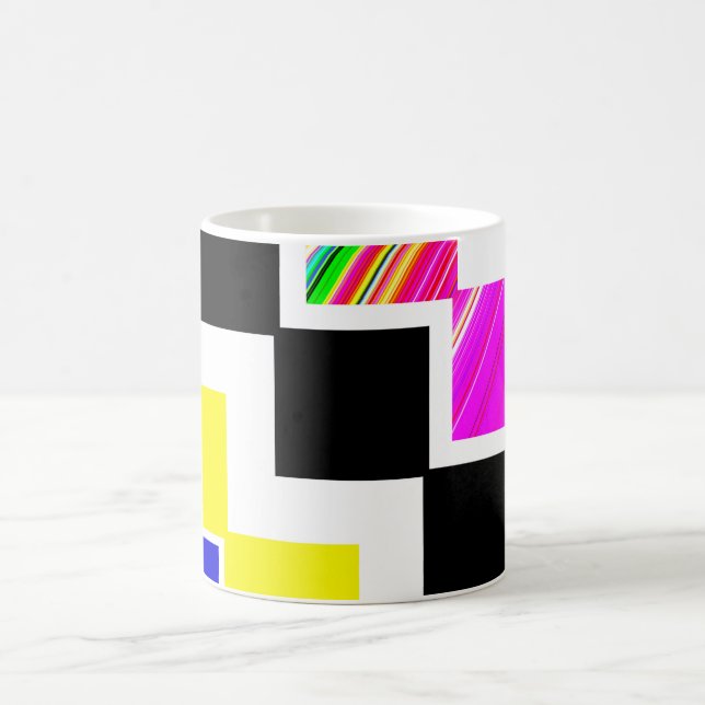 Colored stairs coffee mug (Center)