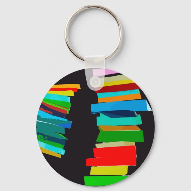 Colored stairs keychain (Front)