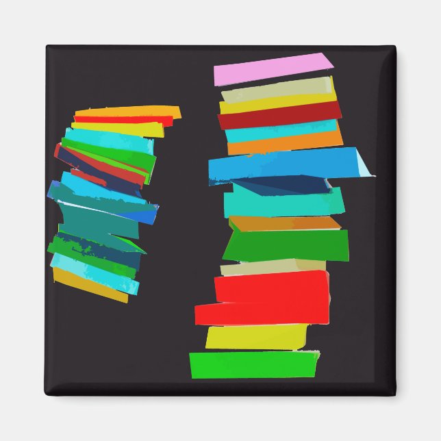 Colored stairs magnet (Front)