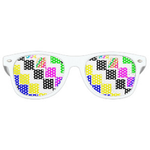 Colored stairs retro sunglasses