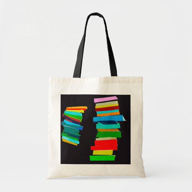 Colored stairs tote bag (Front)