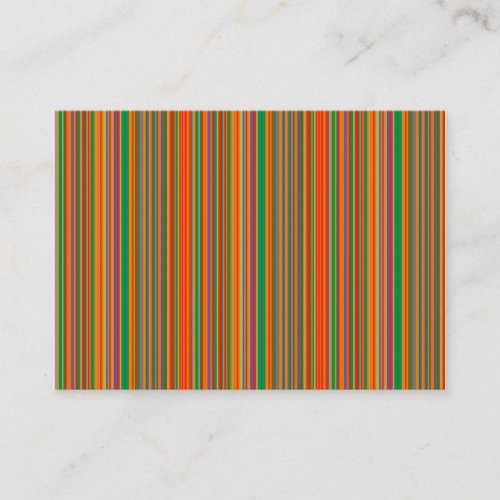 Colored Stripes 01 Business Card Template