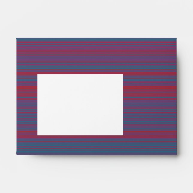 Colored Stripes 01 Envelope (Front)