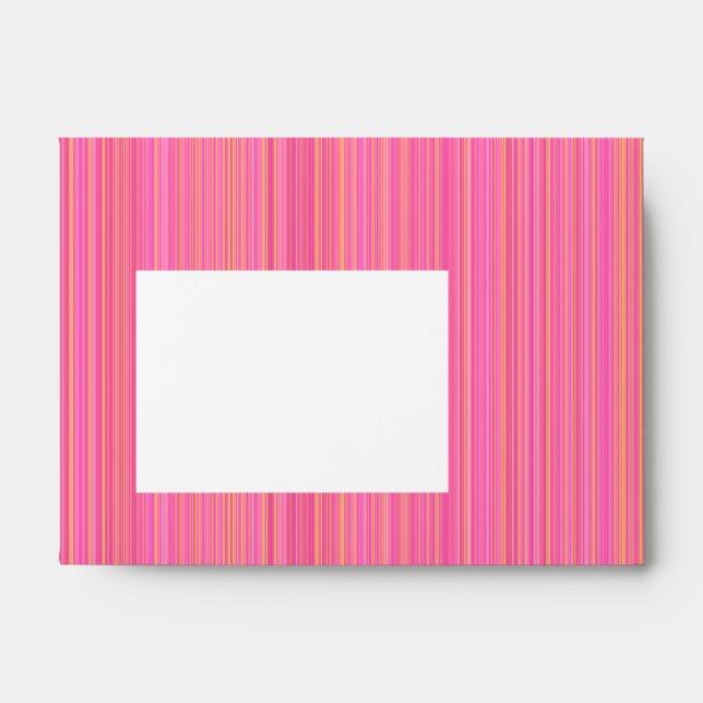 Colored Stripes 02a Envelope (Front)