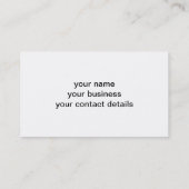 Colored Stripes business card (Back)