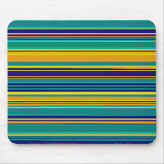 Colored Stripes Mouse Pad