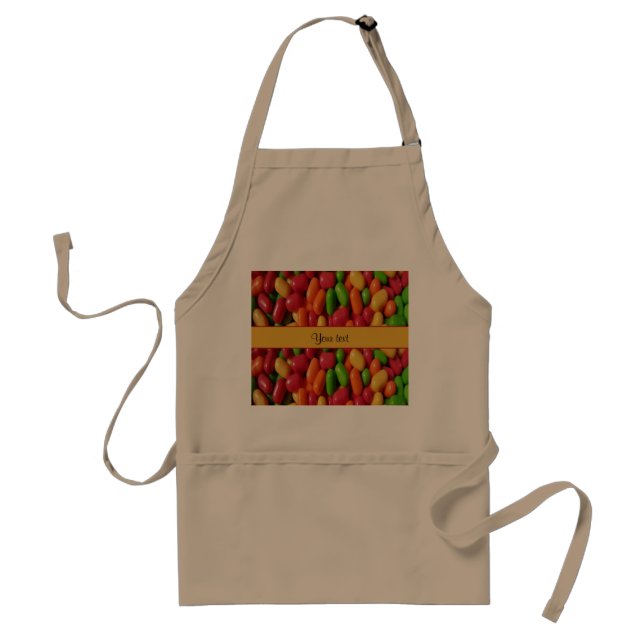 Colored Sweet Candy Adult Apron (Front)
