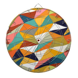 colored tangle dartboard