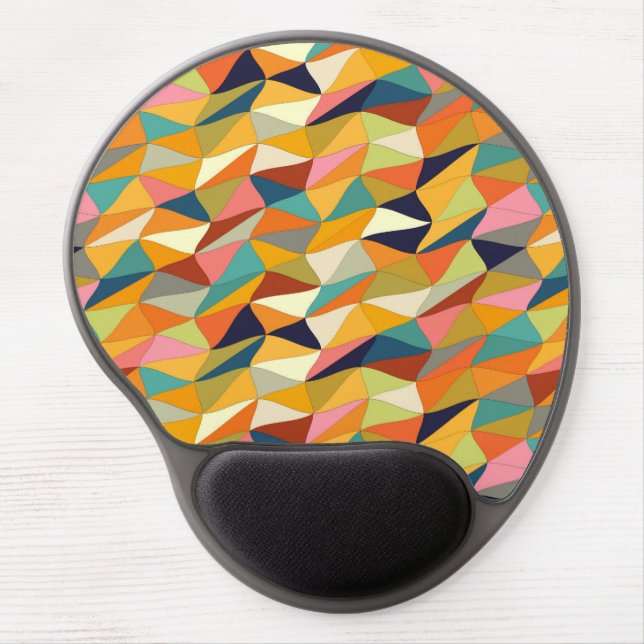 colored tangle gel mouse pad (Front)