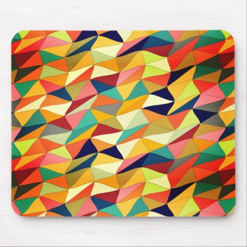 colored tangle in Recoleta Mouse Pad