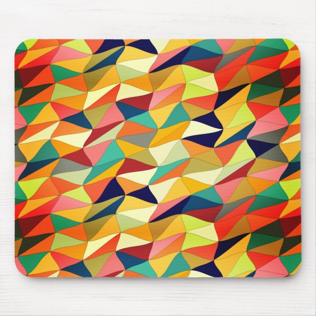 colored tangle in Recoleta Mouse Pad (Front)