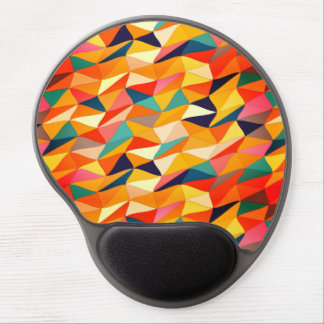 colored tangle in Sangria Gel Mouse Pad