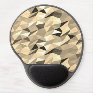 colored tangle in sepia gel mouse pad