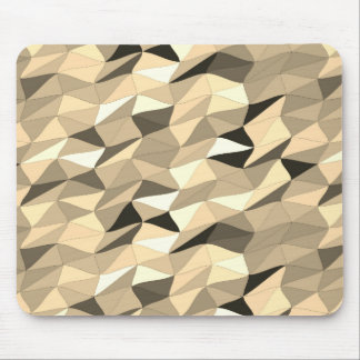 colored tangle in sepia mouse pad